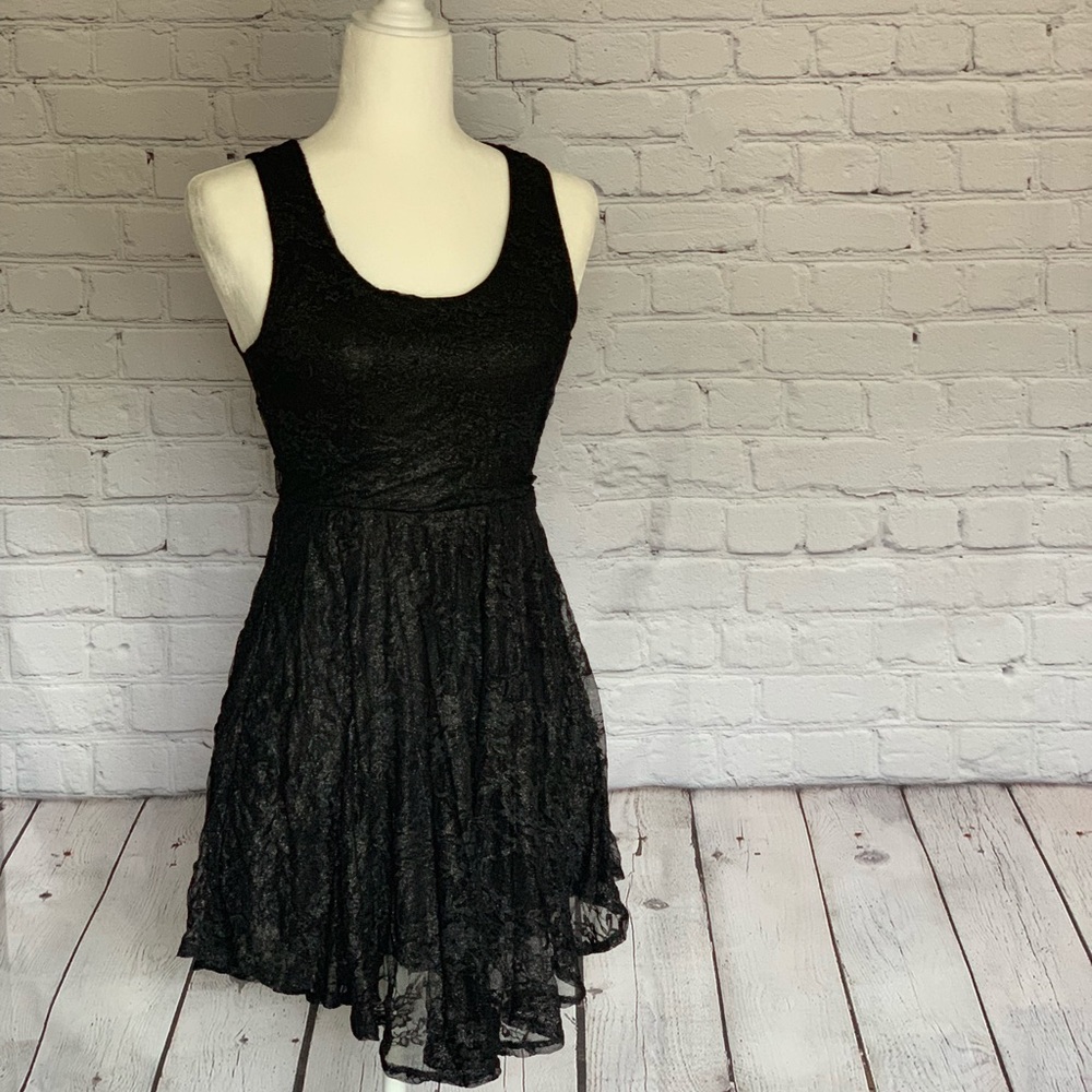 Poetry Little Black Lace Dress